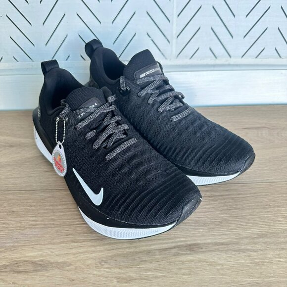 ✨Nike React Infinity Run 4 Size 8 Men's Running Shoes Black/White DR2670-001✨ - Picture 2 of 11